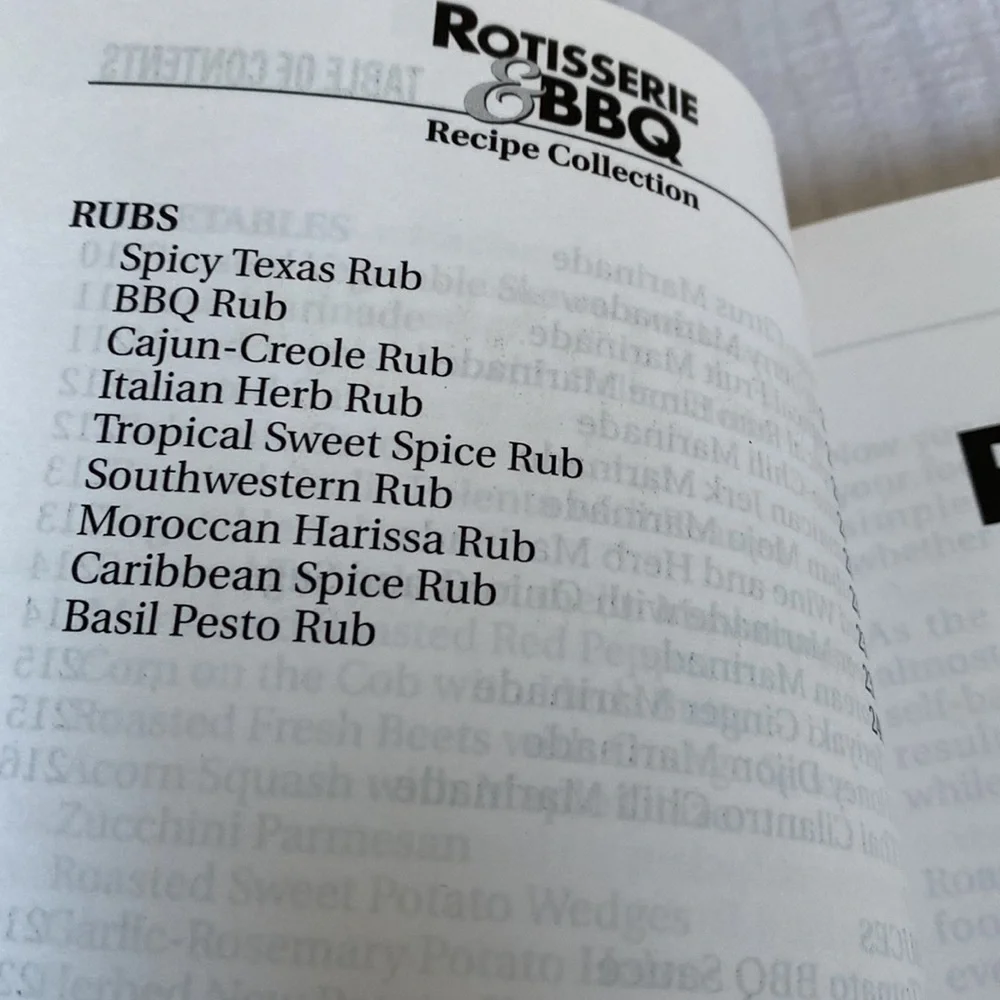 3/$22 - NWOT VTG Rotisserie & BBQ Recipe Collection by Ron Popeil